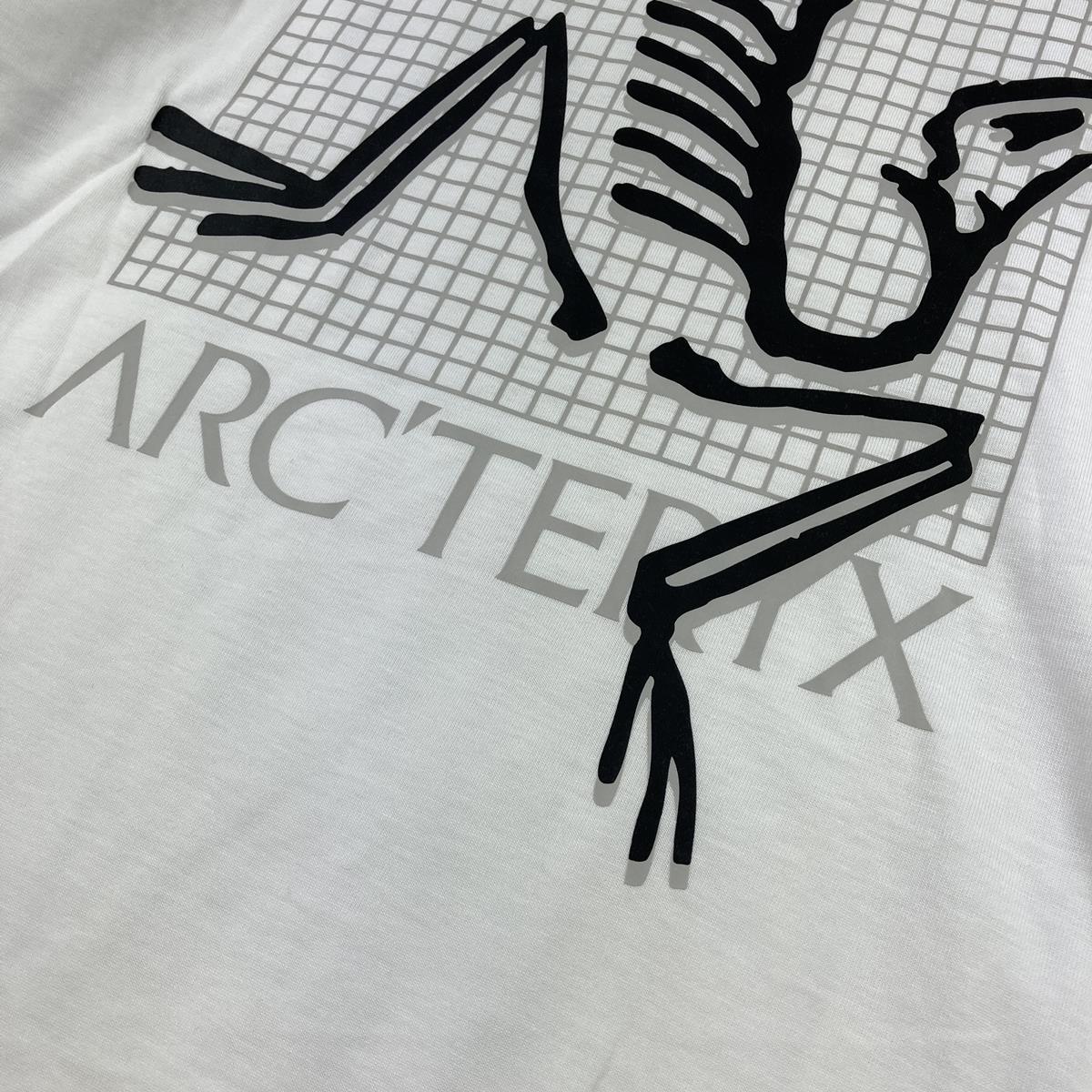 【MEN's XS】 アークテリクス アーク マルチバード ロゴ ロングスリーブ Arc' Multi Bird Logo Long sleeve 長袖 Tシャツ 入手困難 ARCTERYX X000007746/ 017552 White Light ホワイト系