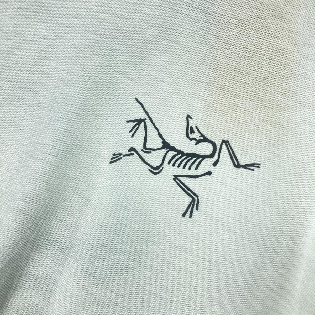 【MEN's XS】 アークテリクス アーク マルチバード ロゴ ロングスリーブ Arc' Multi Bird Logo Long sleeve 長袖 Tシャツ 入手困難 ARCTERYX X000007746/ 017552 White Light ホワイト系