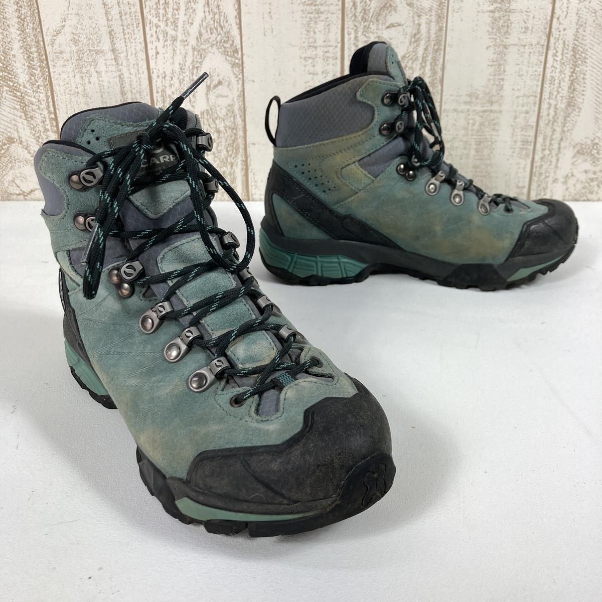 【WOMEN's 23.7cm】 スカルパ ZG トレック ゴアテックス ウィメンズ ZG Trek GTX WMN トレッキングシューズ SCARPA SC22026 ブルー系