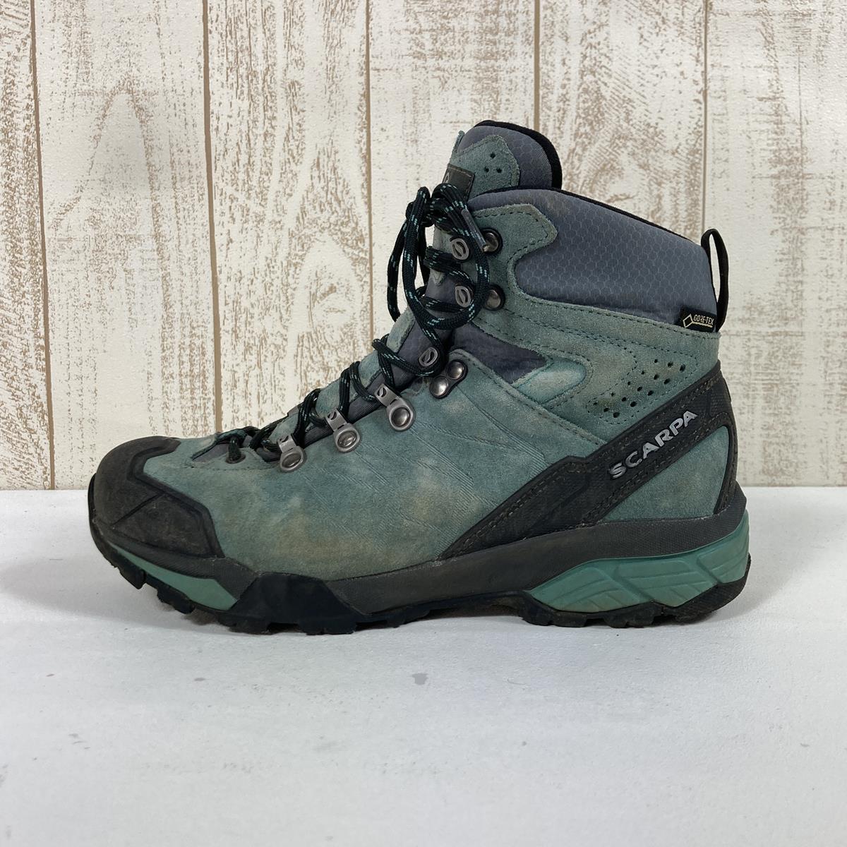 【WOMEN's 23.7cm】 スカルパ ZG トレック ゴアテックス ウィメンズ ZG Trek GTX WMN トレッキングシューズ SCARPA SC22026 ブルー系