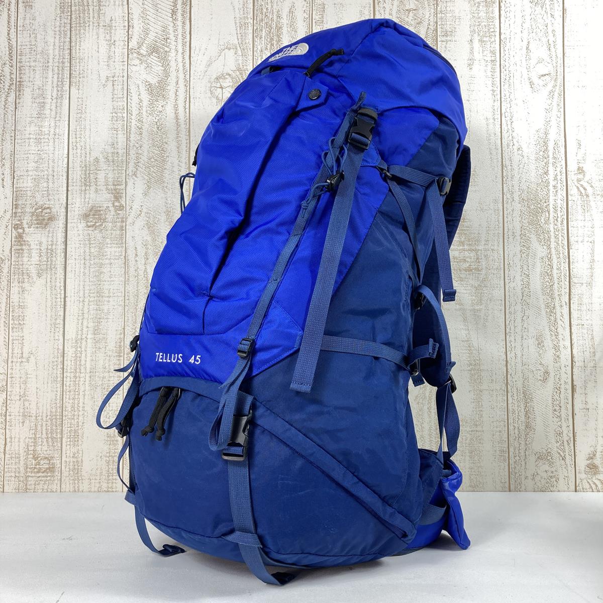 【L】 ノースフェイス テルス 45 Tellus 45 バックパック NORTH FACE NM61809 ブルー系