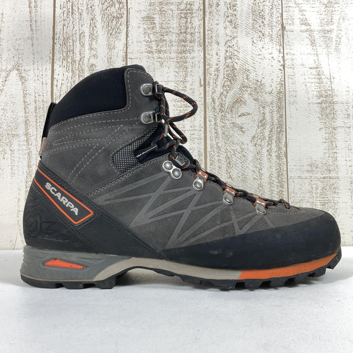 【MEN's 26.7cm】 スカルパ マルモラーダ プロ HD Marmolada Pro HD トレッキングジューズ 登山靴 ハイカットシューズ  SCARPA SC22115 Orange グレー系