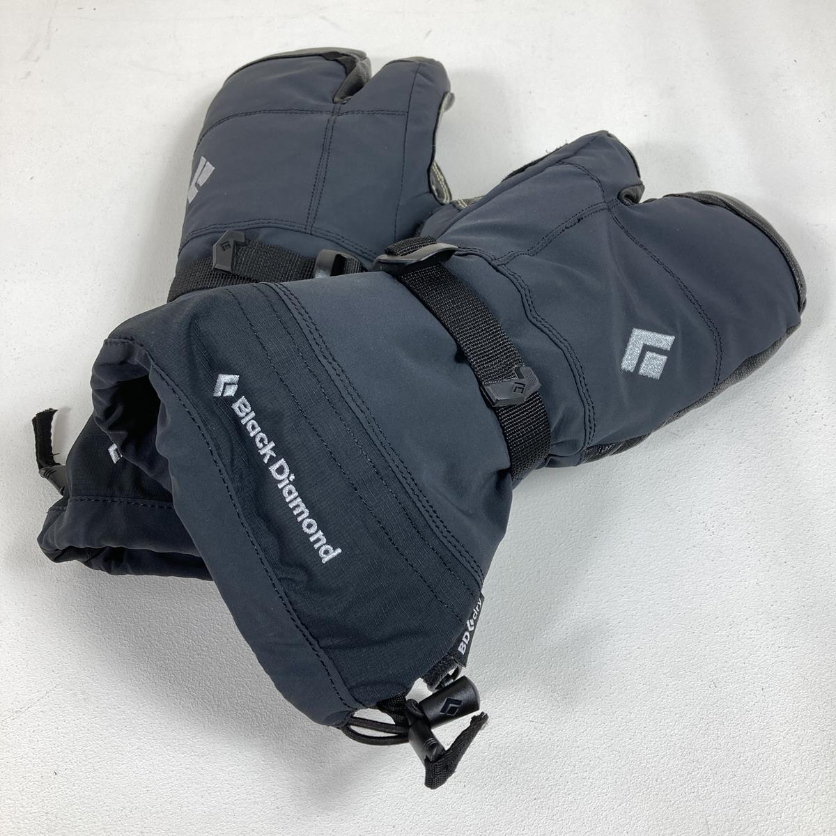 【UNISEX L】 ブラックダイヤモンド ソロイスト フィンガー グローブ Soloist Finger Gloves -29度 トリガーフィンガー 3本指 ミトン ミット BLACK DIAMOND 801696 ブラック系