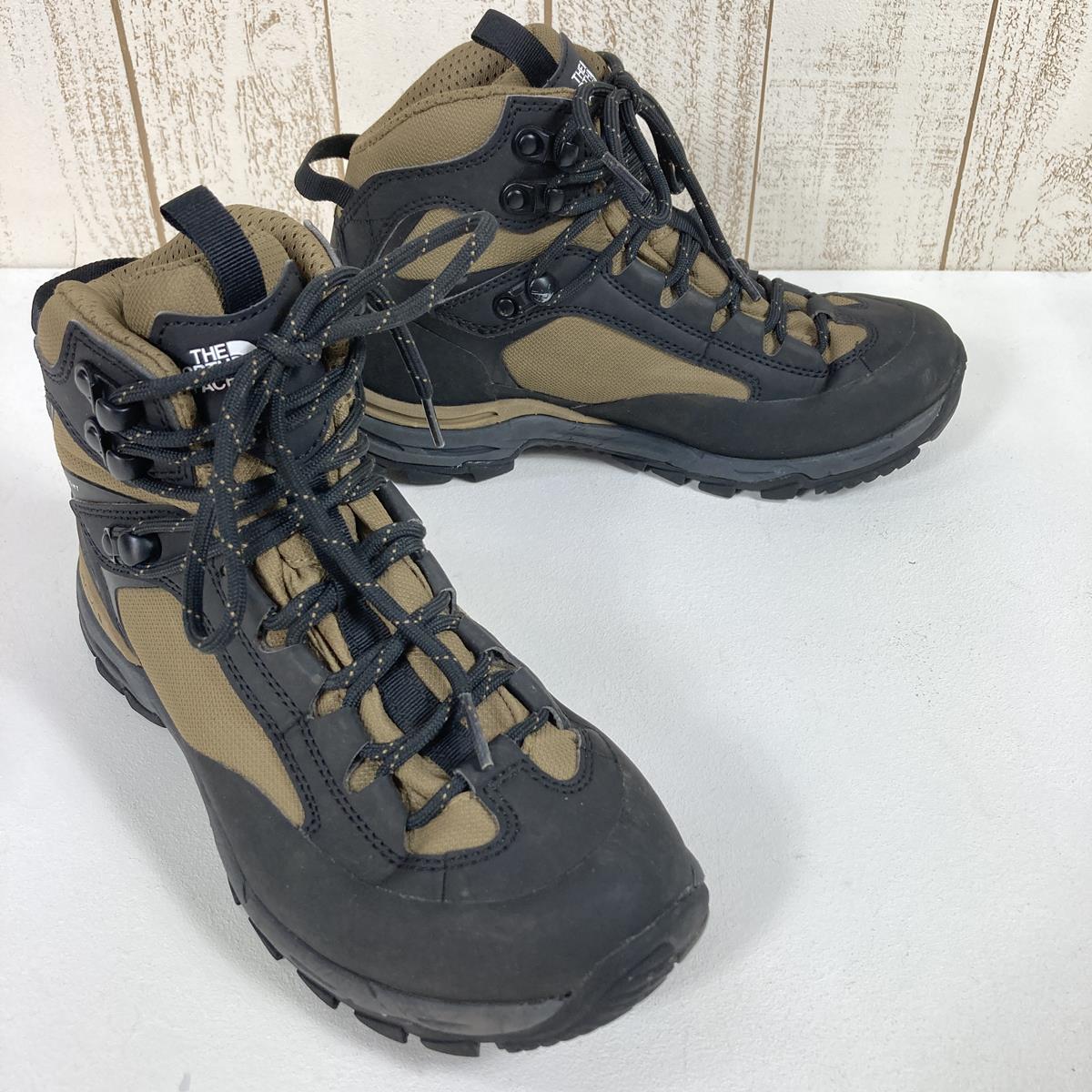 【WOMEN's 23.5cm】 ノースフェイス クレストン ミッド ネオ フューチャーライト Creston Mid Neo FUTURELIGHT トレッキングシューズ ミドルカット NORTH FACE NFW52320/NF0A83NP フェイドケルプタン×TNFブラック・TK ベージュ系