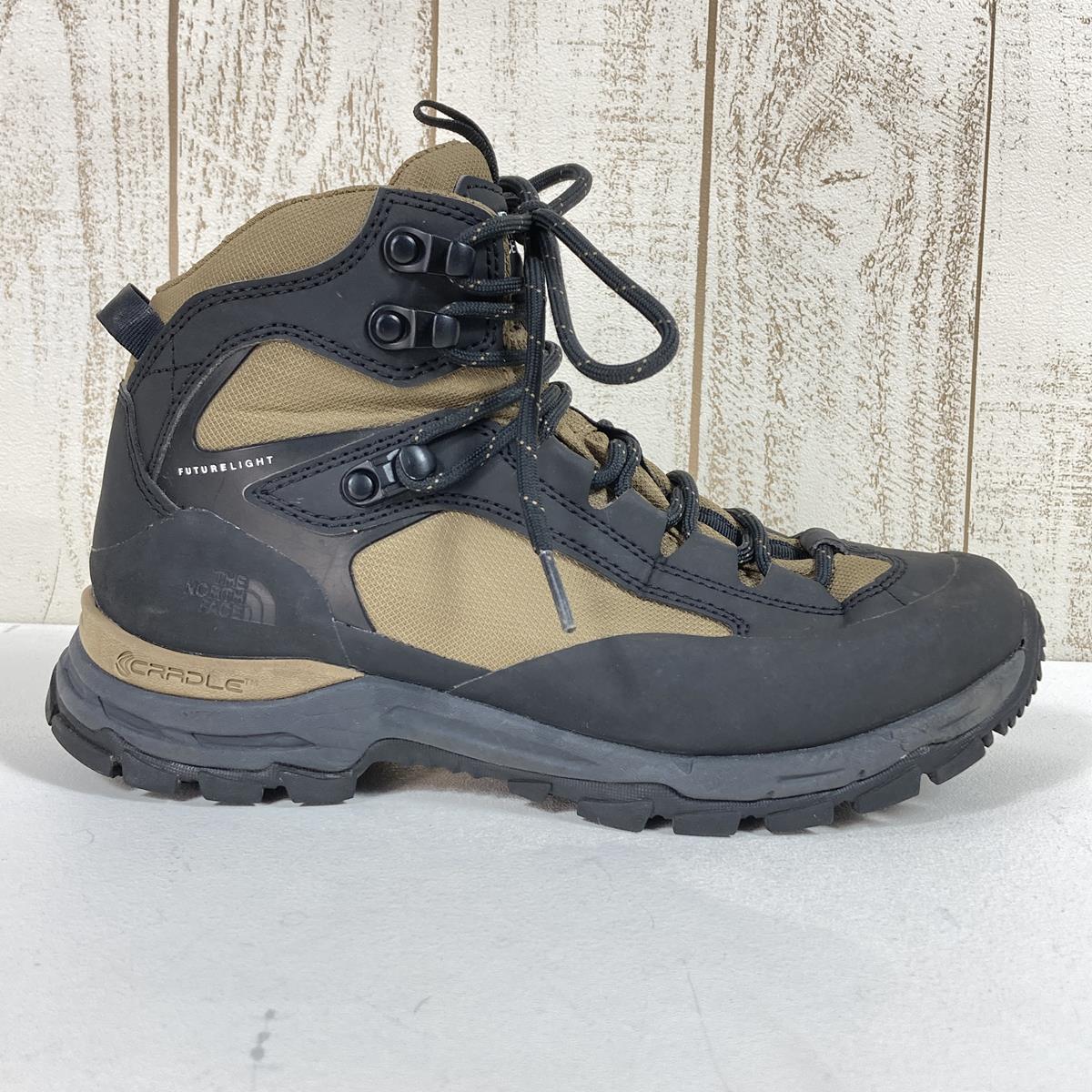 【WOMEN's 23.5cm】 ノースフェイス クレストン ミッド ネオ フューチャーライト Creston Mid Neo FUTURELIGHT トレッキングシューズ ミドルカット NORTH FACE NFW52320/NF0A83NP フェイドケルプタン×TNFブラック・TK ベージュ系