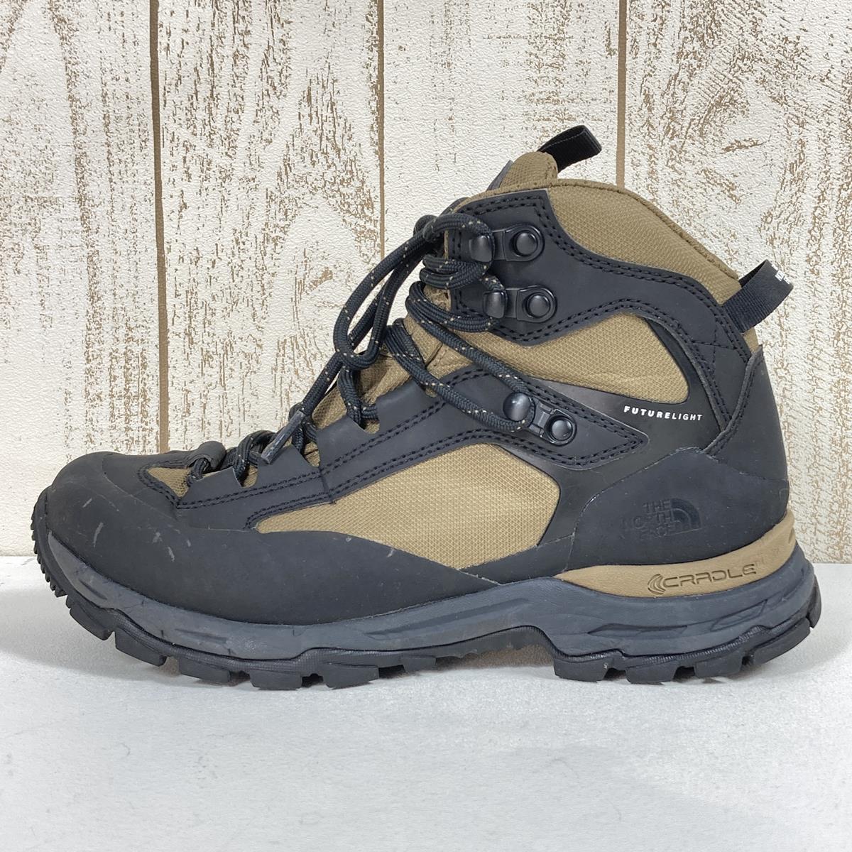 【WOMEN's 23.5cm】 ノースフェイス クレストン ミッド ネオ フューチャーライト Creston Mid Neo FUTURELIGHT トレッキングシューズ ミドルカット NORTH FACE NFW52320/NF0A83NP フェイドケルプタン×TNFブラック・TK ベージュ系