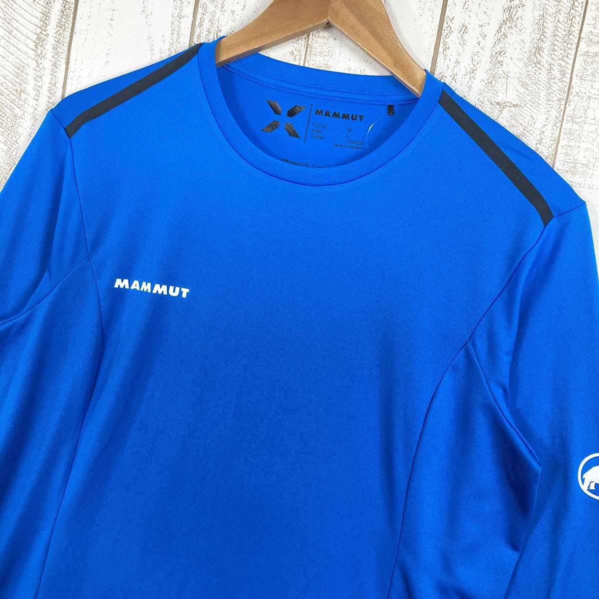 【MEN's M】 マムート メンヒ ライト ロングスリーブ Moench Light Longsleeve 長袖 Tシャツ アイガーエクストリームシリーズ MAMMUT 1016-00960 tarn ブルー系