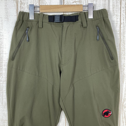 【MEN's M】 マムート ソフテック トレッカーズ パンツ SOFtech TREKKERS Pants ソフトシェル MAMMUT 1020-09760 グリーン系