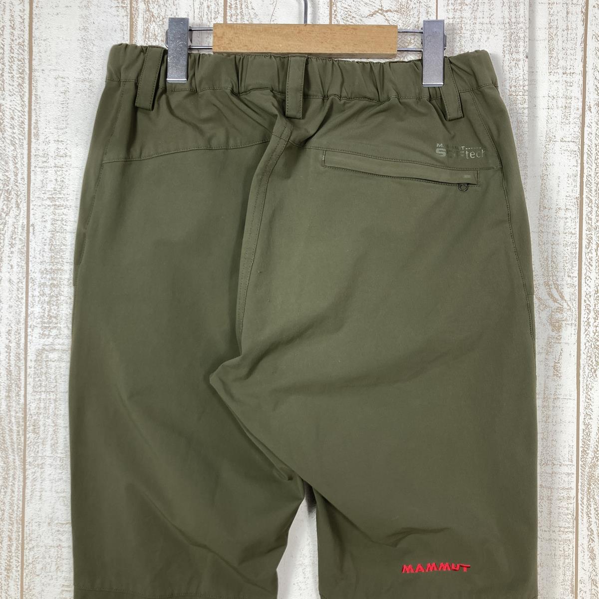 【MEN's M】 マムート ソフテック トレッカーズ パンツ SOFtech TREKKERS Pants ソフトシェル MAMMUT 1020-09760 グリーン系