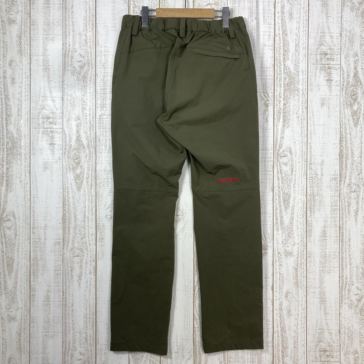 【MEN's M】 マムート ソフテック トレッカーズ パンツ SOFtech TREKKERS Pants ソフトシェル MAMMUT 1020-09760 グリーン系