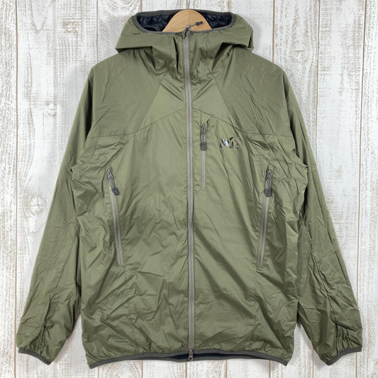 【MEN's L】 ミレー ブリーズバリヤー トイ アルファ ダイレクト ジャケット BREATHEBARRIER TOI ALPH Direct Jacket ポーラテックアルファダイレクト アクティブインサレーション アクティブフリース フーディ MILLET MIV01971 Field グリーン系