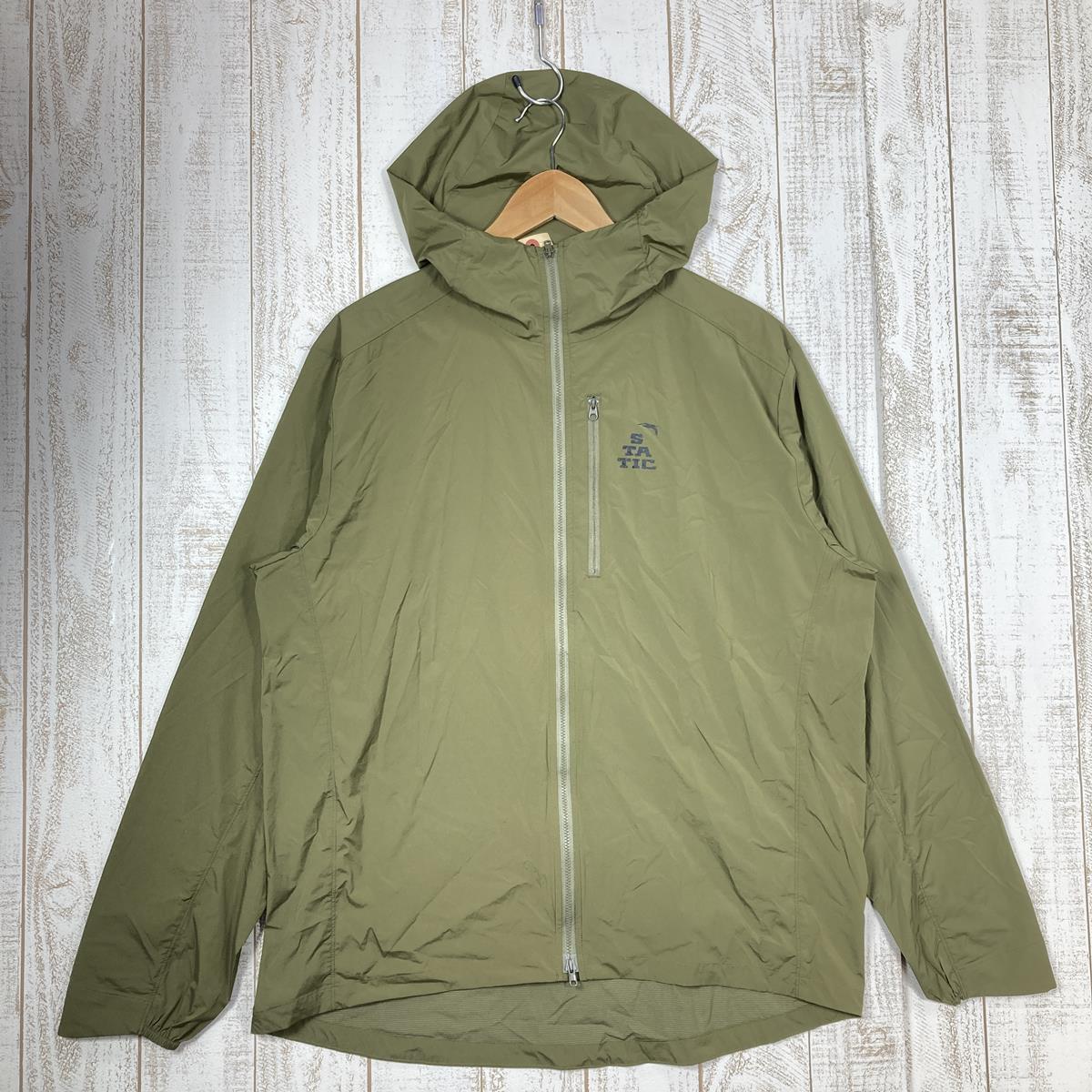 【MEN's XL】 スタティック アポスル LT フーディ Apostle LT Hoody ウィンドシェル ジャケット Static Khaki グリーン系