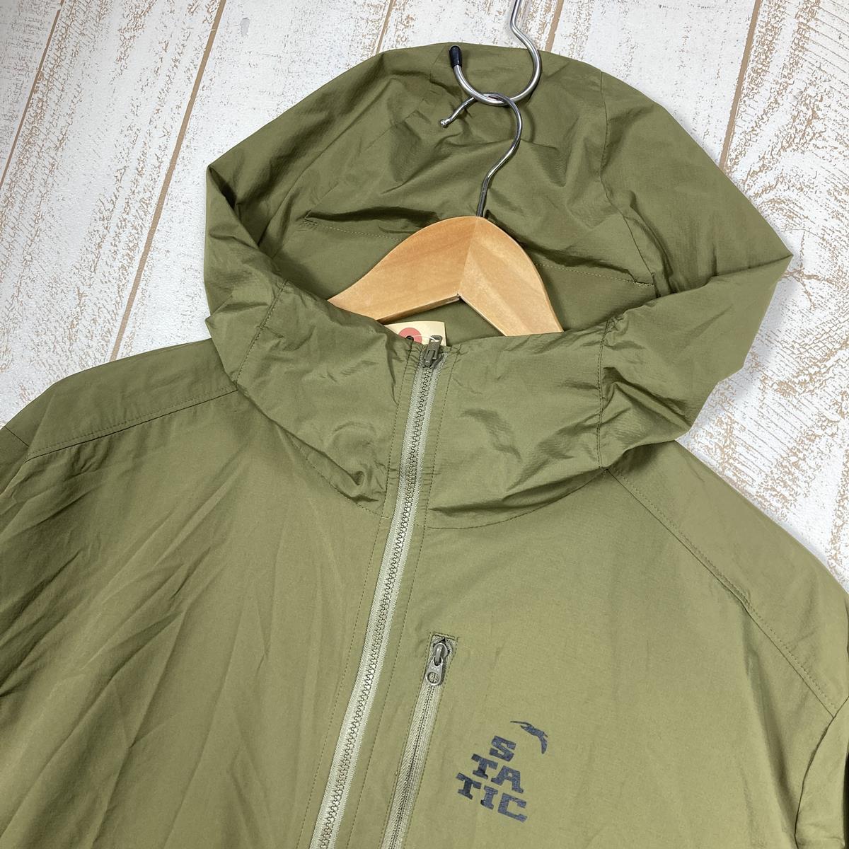 【MEN's XL】 スタティック アポスル LT フーディ Apostle LT Hoody ウィンドシェル ジャケット Static Khaki グリーン系