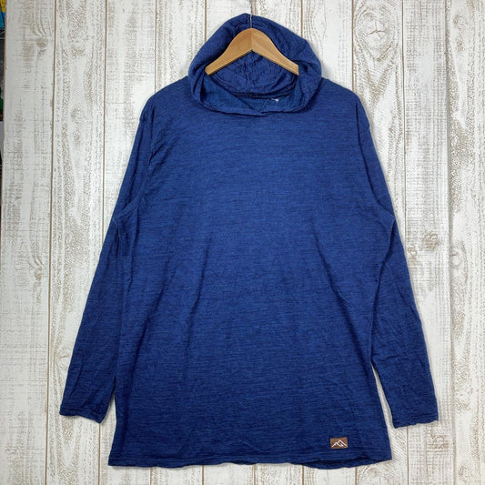 【MEN's L】 アパラチアンギアカンパニー アルパカ フーディ All-Paca Hoodie アメリカ製 パーカー ロングスリーブ シャツ 入手困難 Appalachian Gear Company ネイビー系