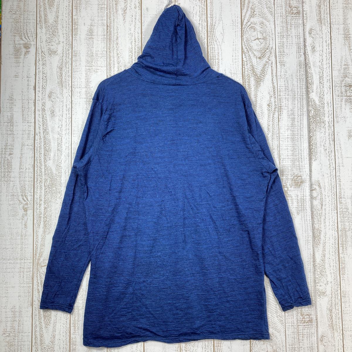 【MEN's L】 アパラチアンギアカンパニー アルパカ フーディ All-Paca Hoodie アメリカ製 パーカー ロングスリーブ シャツ 入手困難 Appalachian Gear Company ネイビー系