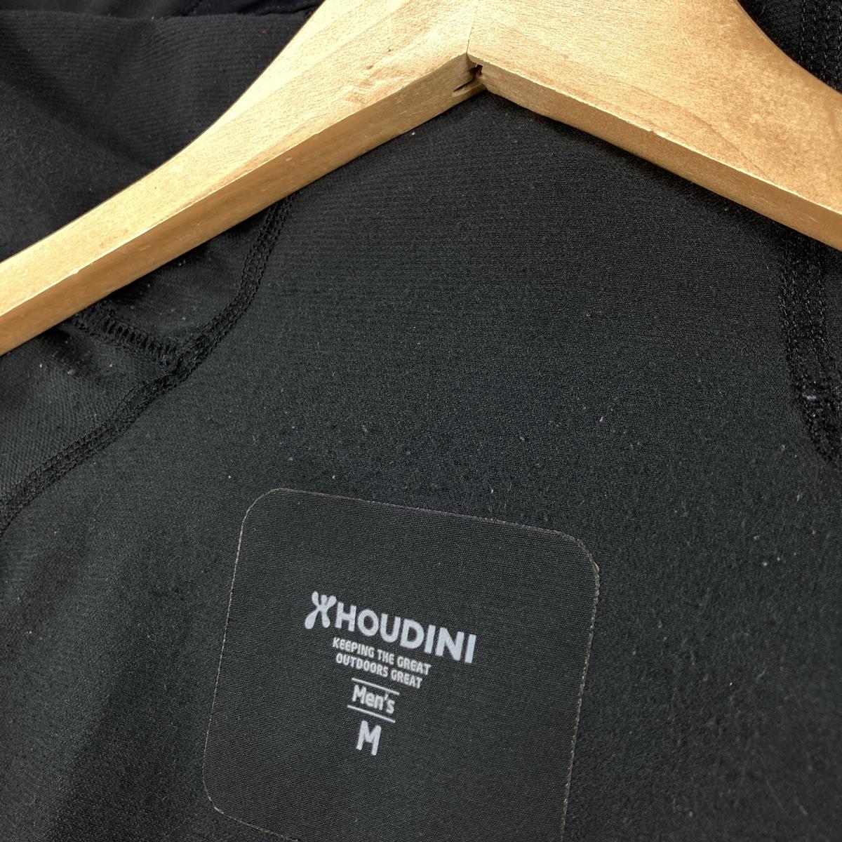 【MEN's M】 フーディニ モーション ライト フーディ Motion Light Houdi ソフトシェル ジャケット HOUDINI 240094 Rock Black ブラック系