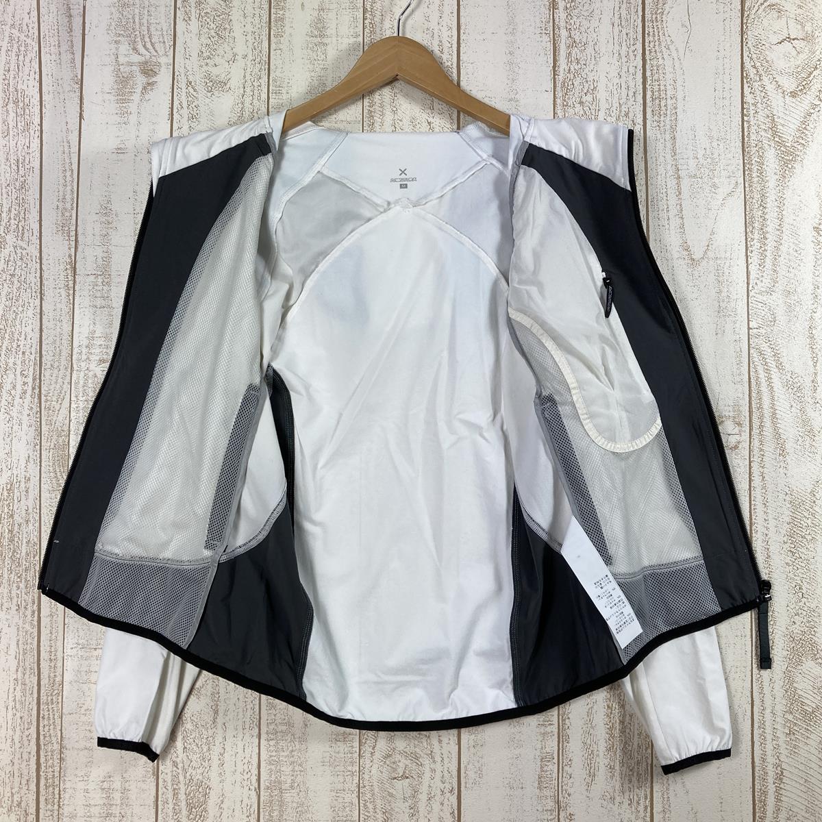 【WOMEN's M】 モンチュラ ラン フラッシュ ジャケット Run Flash Jacket フーディ ソフトシェル MONTURA MJAR10W White ホワイト系