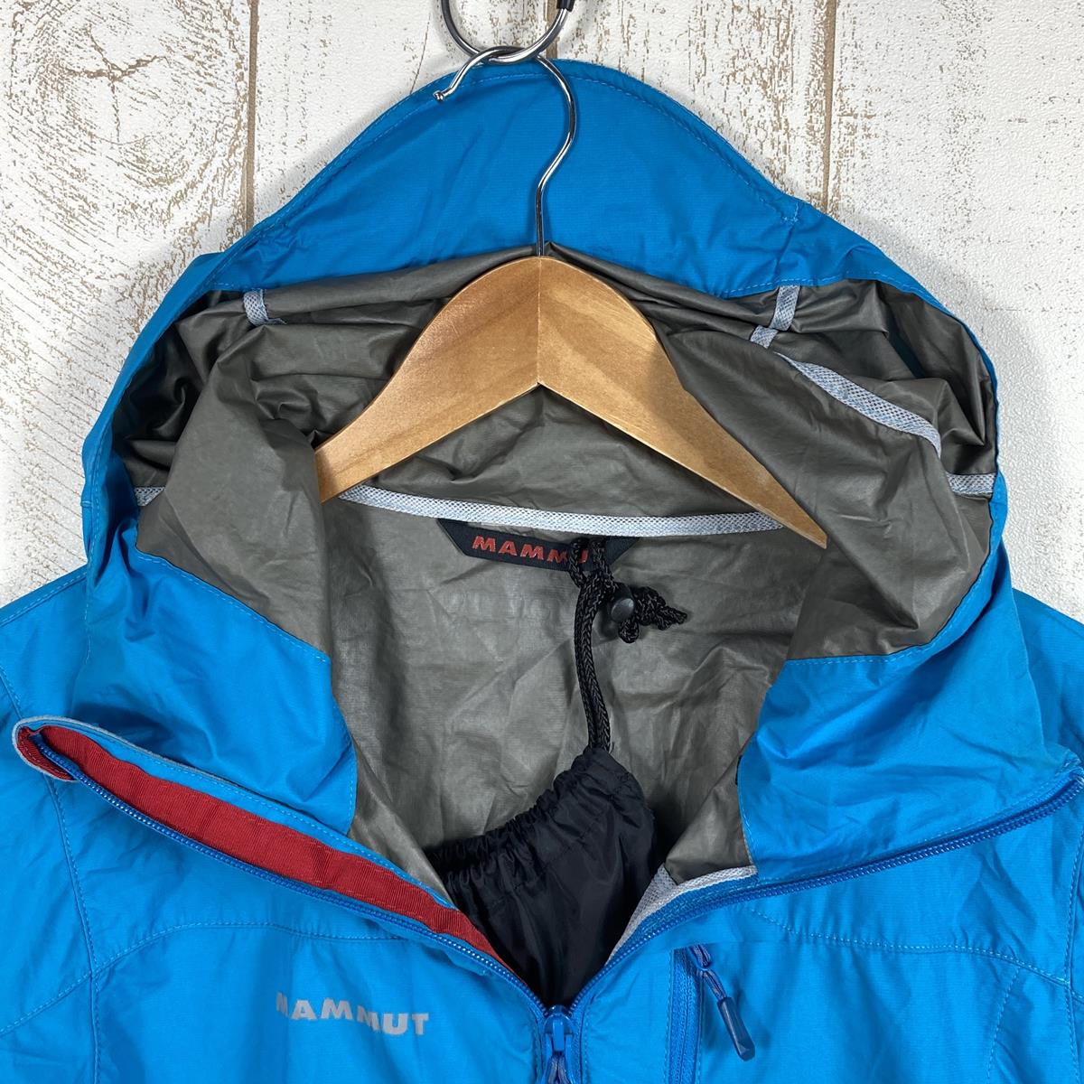 【WOMEN's One】 マムート ウィンドストッパー コンパクト ジャケット ウーマン Windstopper Compact Jacket Woman ウィンドシェル ウィンドストッパー MAMMUT JP1030127 ブルー系