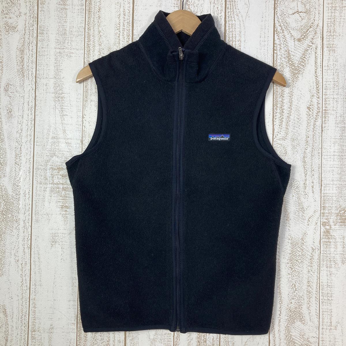 【MEN's S】 パタゴニア 1999 フライヤー ベスト Flyer Vest PEF防風 フリース 生産終了モデル 入手困難 PATAGONIA 24002 BLK Black ブラック系