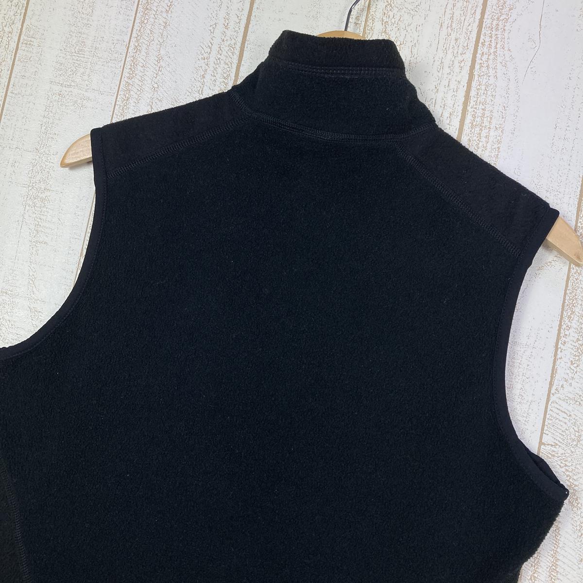 【MEN's S】 パタゴニア 1999 フライヤー ベスト Flyer Vest PEF防風 フリース 生産終了モデル 入手困難 PATAGONIA 24002 BLK Black ブラック系