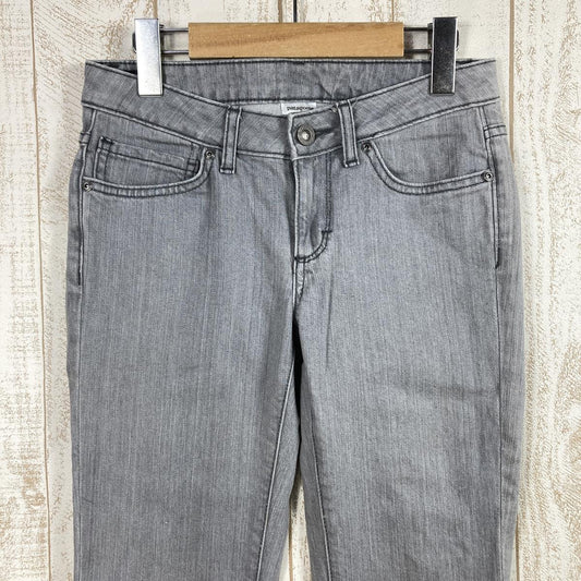 【WOMEN's 24】 パタゴニア ローライズ ストレート ジーンズ Low-Rise Straight Jeans ストレッチ デニムパンツ PATAGONIA 56931 LRW グレー系