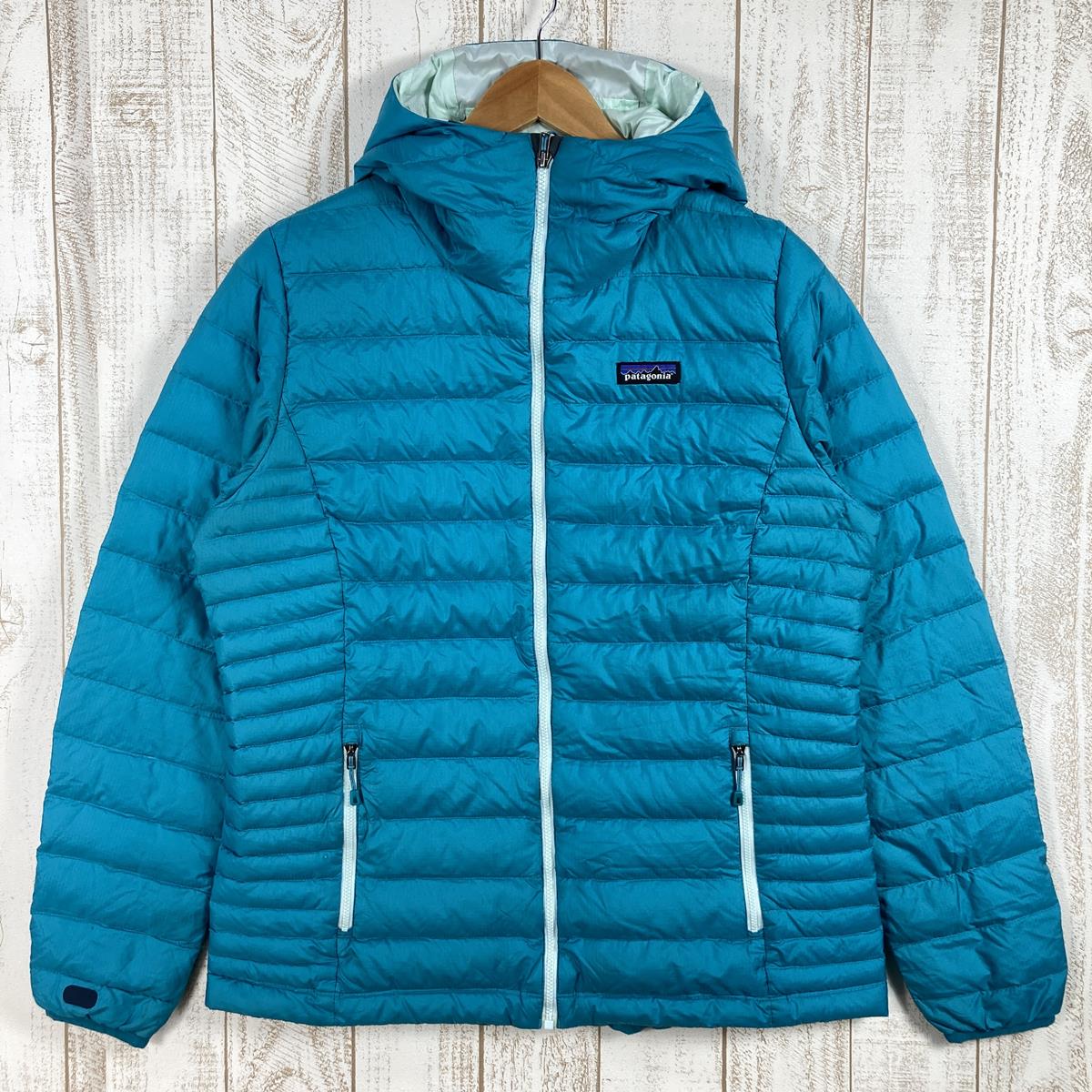 【WOMEN's L】 パタゴニア 2014 ダウン セーター フーディ Down Sweater Hoody 800FP ダウン ジャケット PATAGONIA 84711 TBGB ブルー系