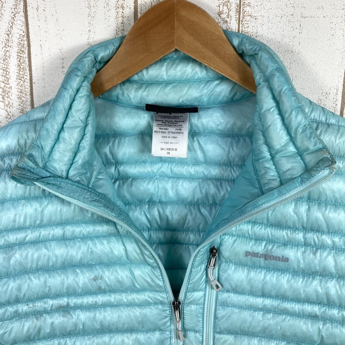 【WOMEN's M】 パタゴニア 2014 ウルトラライト ダウン ジャケット ULTRALIGHT DOWN JACKET 800FP PATAGONIA 84761 PLRB Polar Blue ブルー系