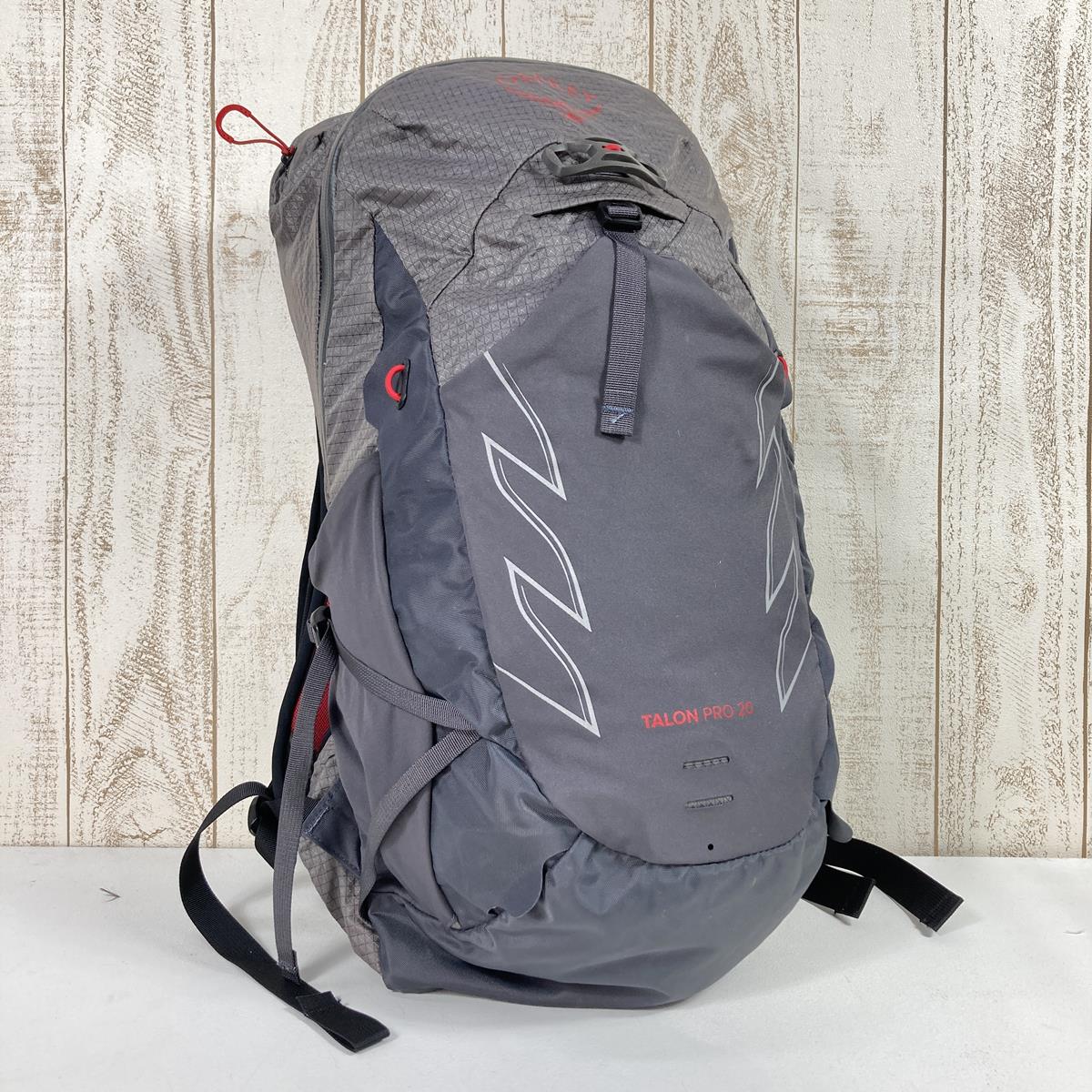 【MEN's L/XL】 オスプレー タロン プロ 20 Talon Pro 20 バックパック デイパック 日帰り バイクパッキング トレッキング OSPREY OS50231 Gray グレー系