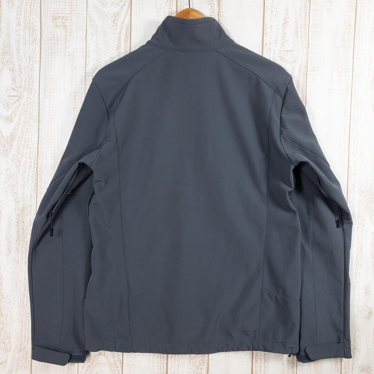 【MEN's M】 ミレー トラック ジャケット Track Jacket エレメントシールド防風 ソフトシェル フリース MILLET MIV7443 グレー系