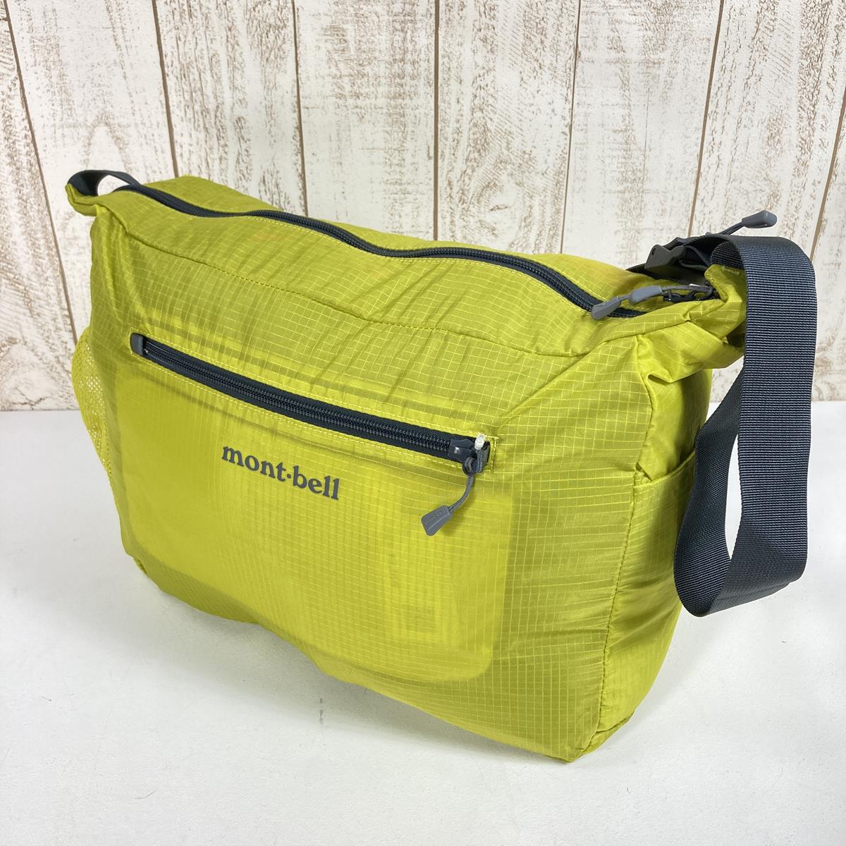 モンベル ポケッタブル ライトショルダー M ショルダーバッグ クーリエバッグ MONTBELL 1123970 CYL Citron Yellow イエロー系