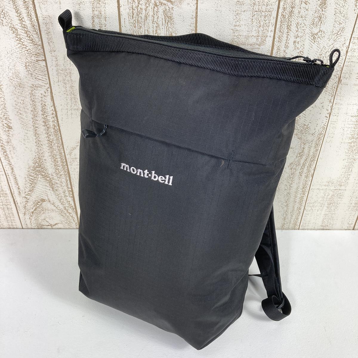 モンベル ベルニナパック 10 デイパック バックパック MONTBELL 1123903 BK Black ブラック系