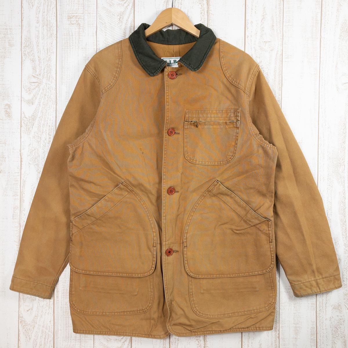 【MEN's M】 エルエルビーン 1980s フィールド コート Field Coat ハンティングジャケット ダック カバーオール ビンテージ アメリカ製 LLBEAN K751 ブラウン系