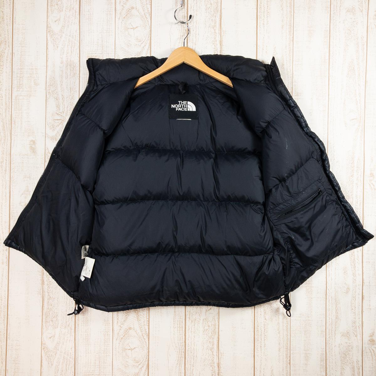 ノースフェイス 1990s ヌプシ ジャケット Nuptse Jacket ダウン ジャケット ロングセラーモデル 入手困難 NORTH FACE NF003AS ブラック系