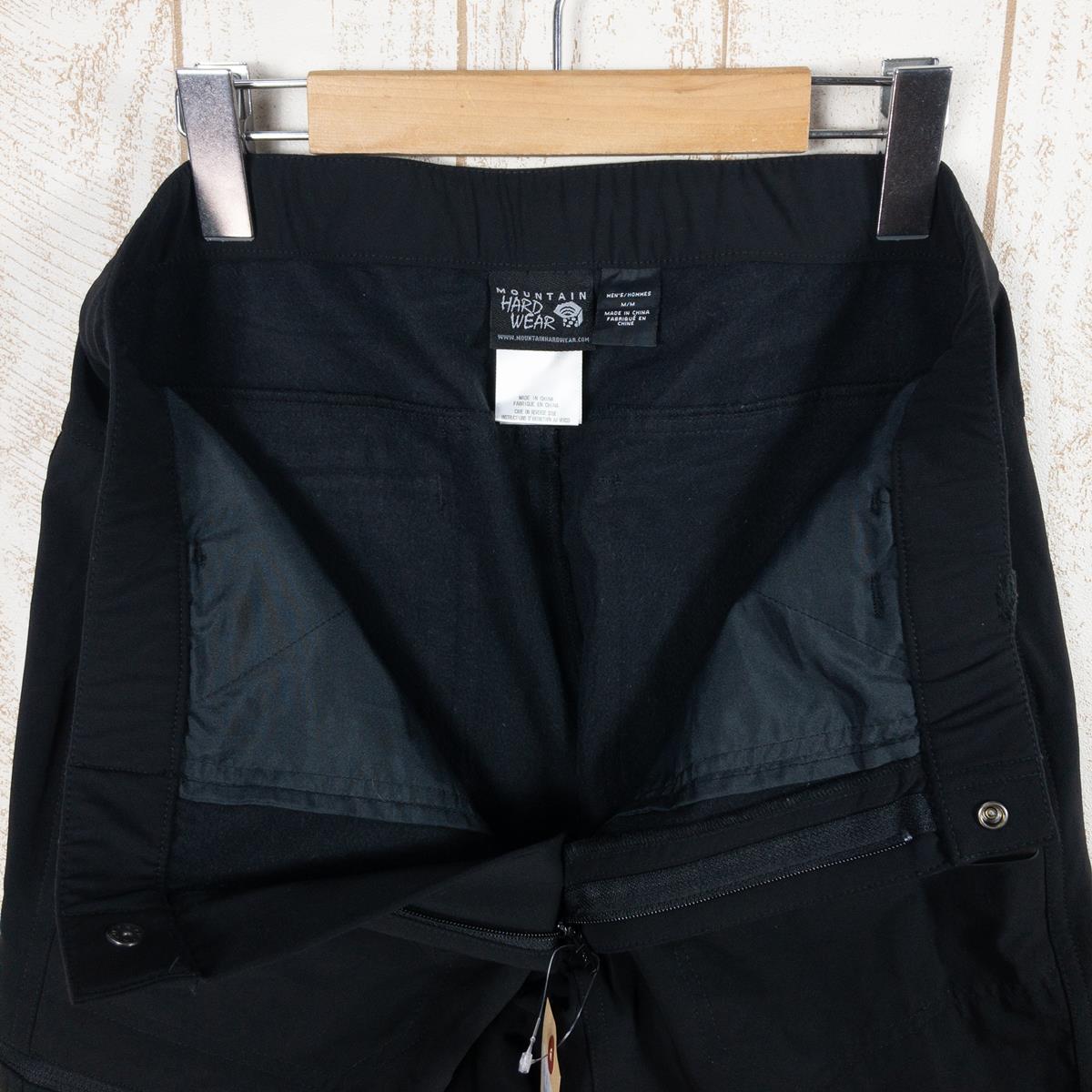 【MEN's M】 マウンテンハードウェア ユニオン ポイント パンツ Union Point Pants ソフトシェル 秋冬向け 保温 MOUNTAIN HARDWEAR OE0500 Black ブラック系