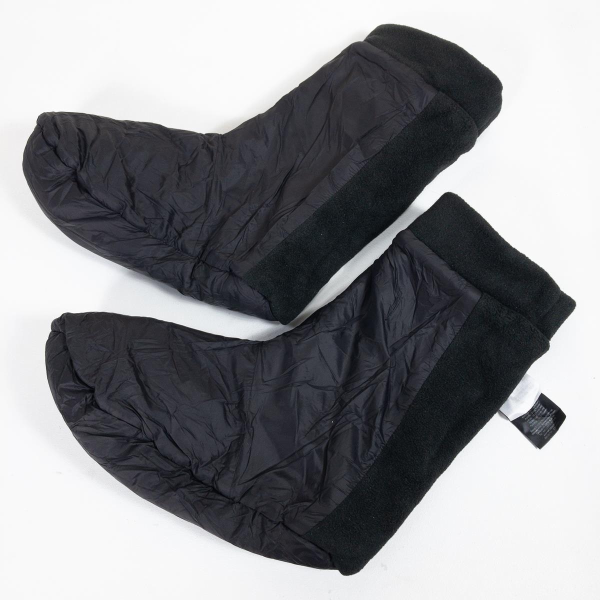 【M】 ラブ ホット ソックス Hot Socks テントシューズ ライナーソックス プリマロフト RAB QED-18 Black ブラック系