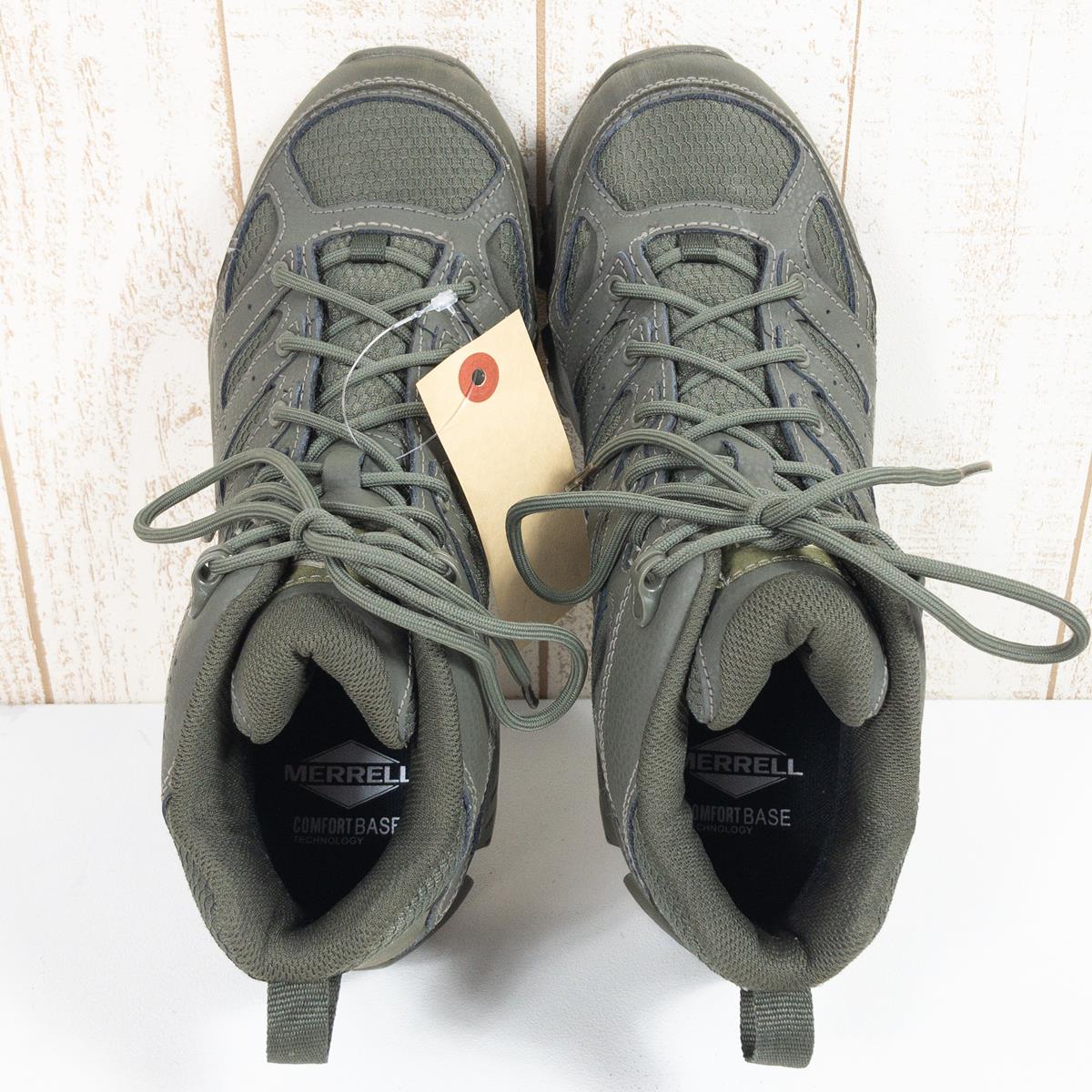 【MEN's 26.0cm】 メレル モアブ 3 タクティカル ミッド Moab 3 Tactical Mid ミドルカットシューズ ウォータープルーフ 防水 MERRELL J004113 Dark Olive グリーン系