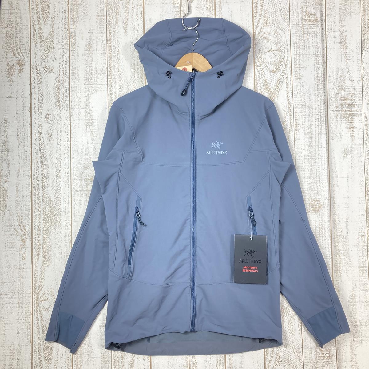 【MEN's S】 アークテリクス ガンマ LT フーディ Gamma LT Hoody ソフトシェル ジャケット 入手困難 ARCTERYX 17307/L06803700 2194 Heron ブルー系