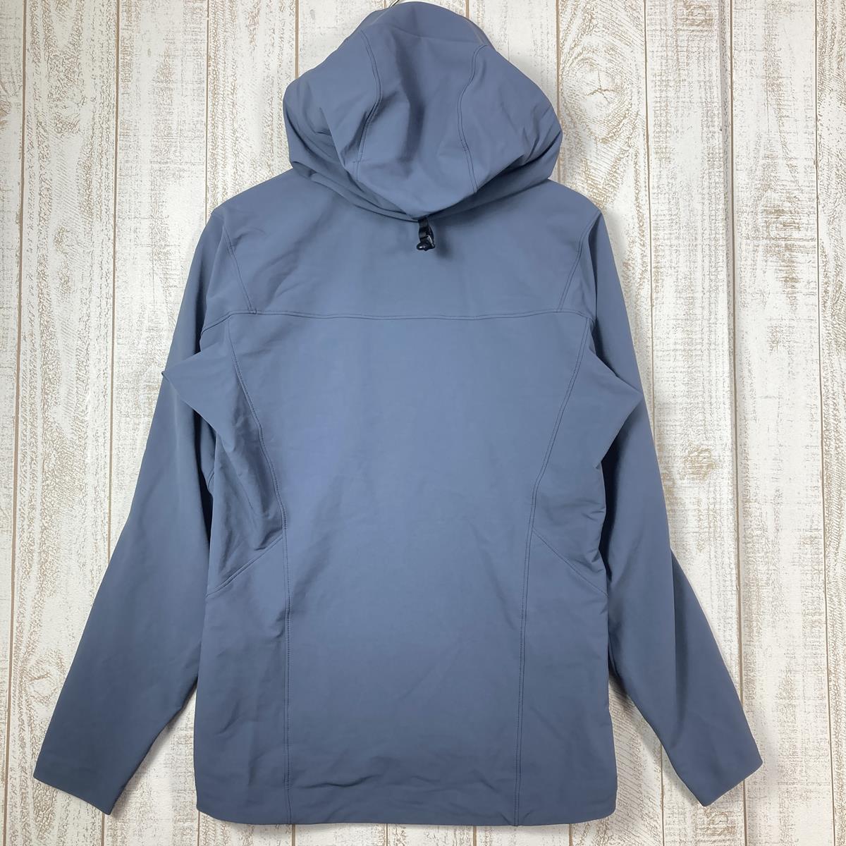 【MEN's S】 アークテリクス ガンマ LT フーディ Gamma LT Hoody ソフトシェル ジャケット 入手困難 ARCTERYX 17307/L06803700 2194 Heron ブルー系