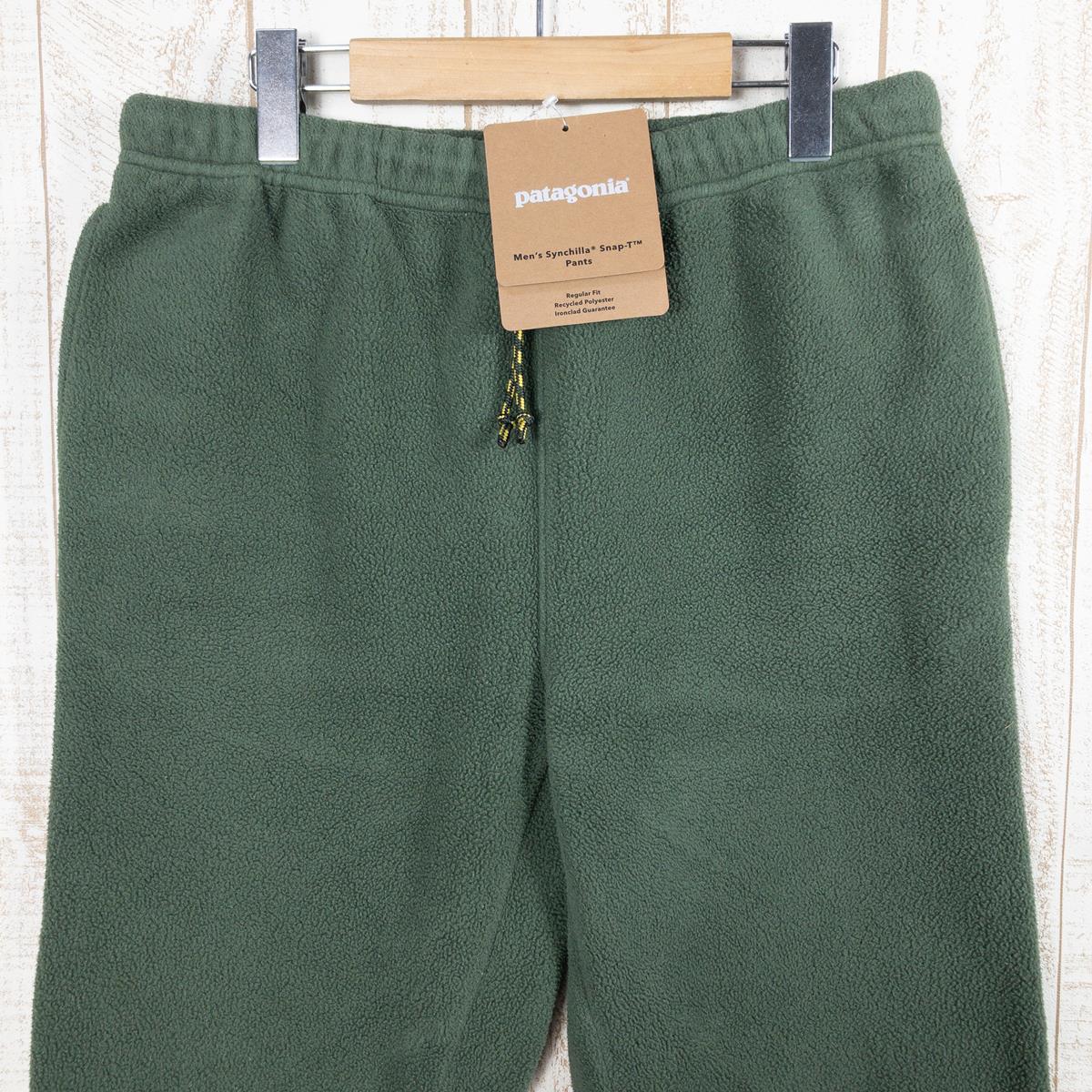 【MEN's S】 パタゴニア 2017 シンチラ スナップT パンツ Synchilla Snap-T Pants フリース 生産終了モデル 入手困難 PATAGONIA 56675 INDG Industrial Green グリーン系