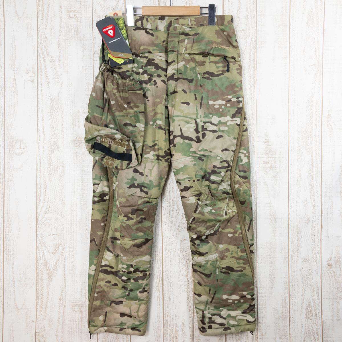 【UNISEX S】 サブデュード SUBDUED ビバーク パンツ GEN-II Bivouac Pants Gen-II インサレーションパンツ マルチカム プリマロフト 02226574 Multicam ベージュ系