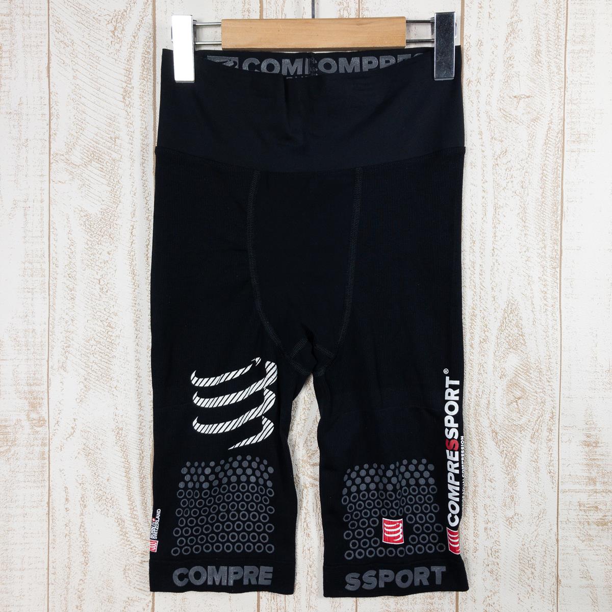 【MEN's 2】 コンプレスポーツ トレイル R ST2 Trail R ST2 ショートタイツ トレイルランニング COMPRESSPORT 132000211 ブラック系