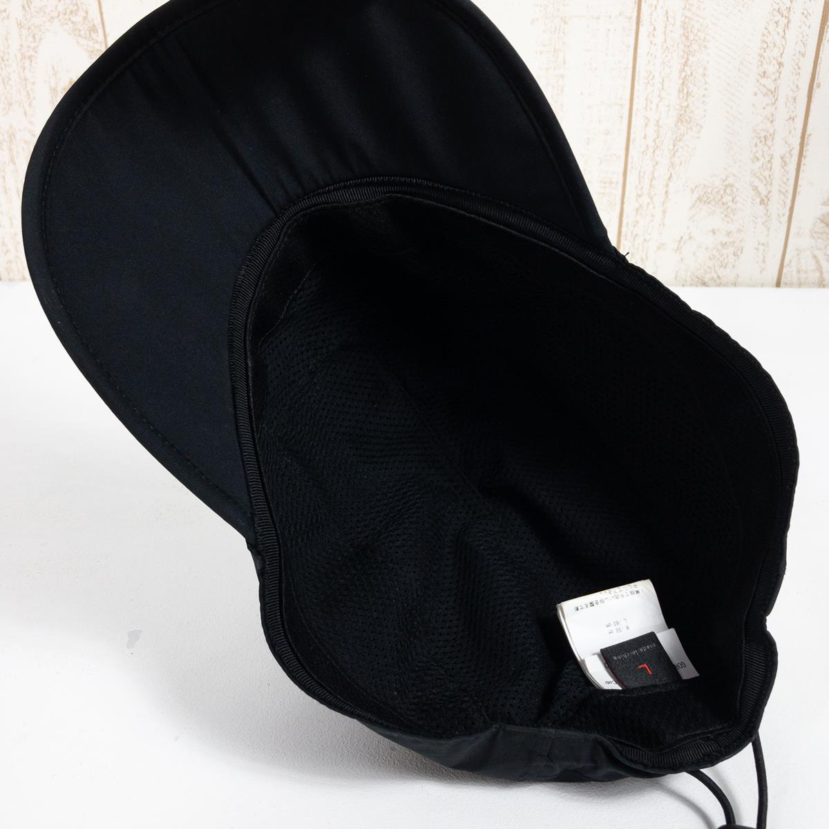 【UNISEX L】 マムート ゴアテックス ポケッタブル キャップ GORE-TEX Pocketable Cap MAMMUT 1090-05970 ブラック系