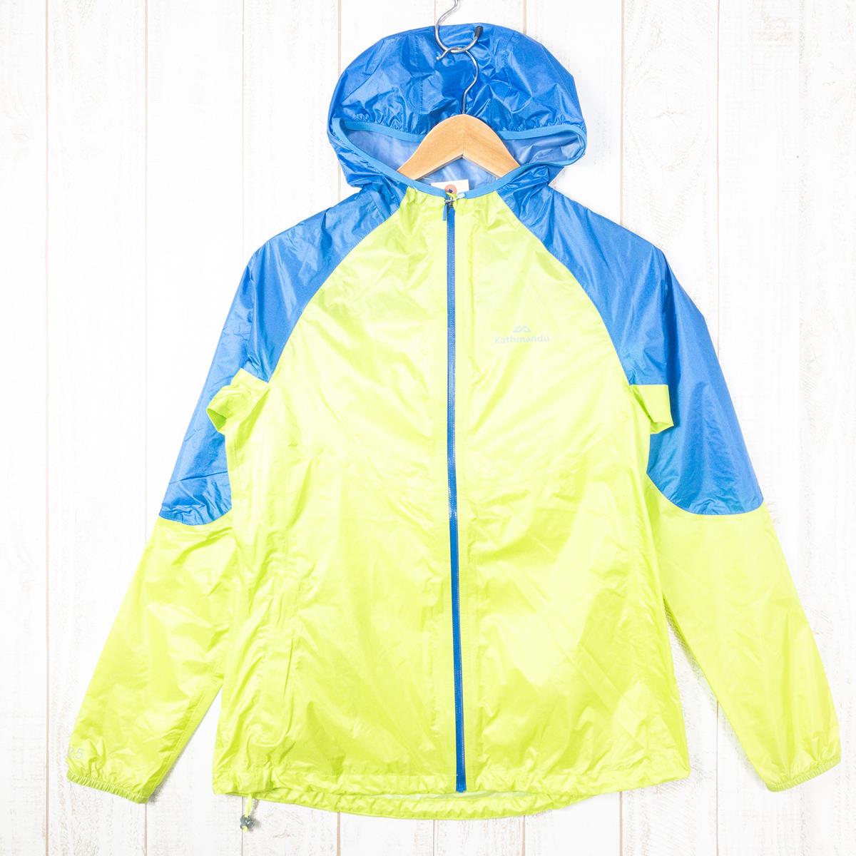 【WOMEN's 8】 カトマンドゥ ゼオ ライト アクティブ ジャケット Zeo Lite Active Jacket レインシェル フーディ ngx2.5 PertexShield+防水透湿 KATHMANDU 14828 グリーン系