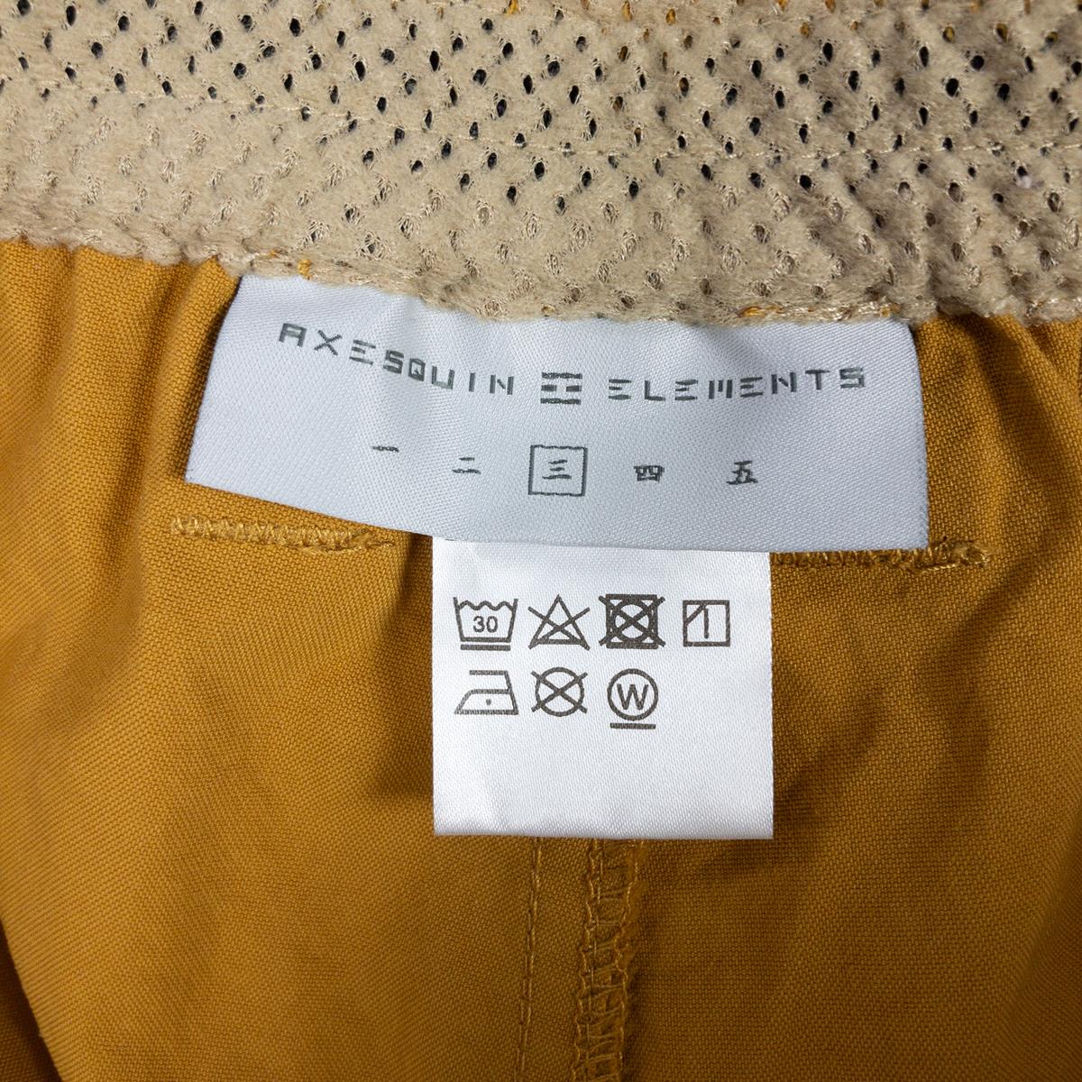 【UNISEX 3】 アクシーズクインエレメンツ ヴィンテージナイロンのパンツ ナイロン パンツ AXESQUIN ELEMENTS 022012 カラシイロ オレンジ系