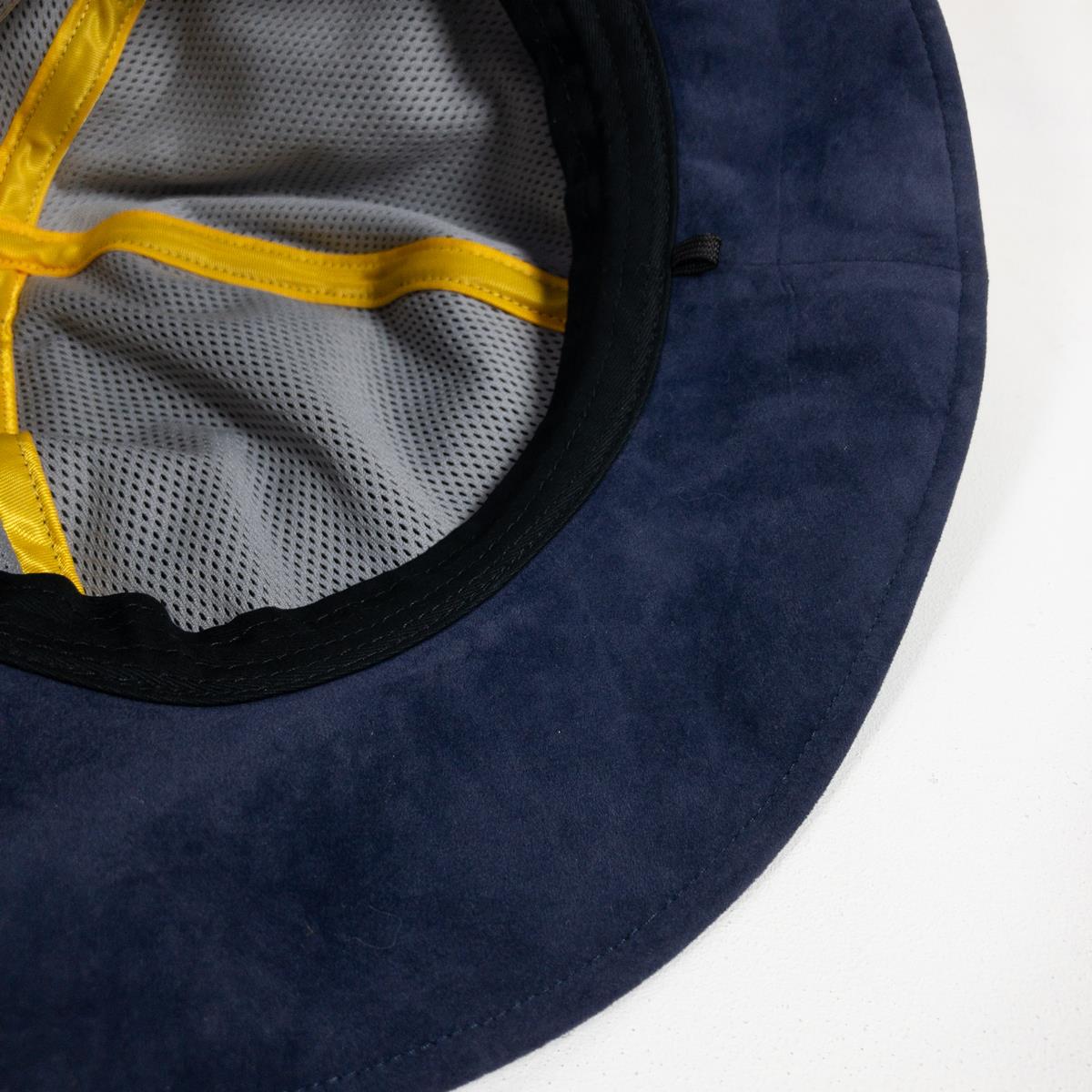 ハロコモディティ スロープ ハット Slope Hat halo commodity h223-419 Suede / Navy ネイビー系