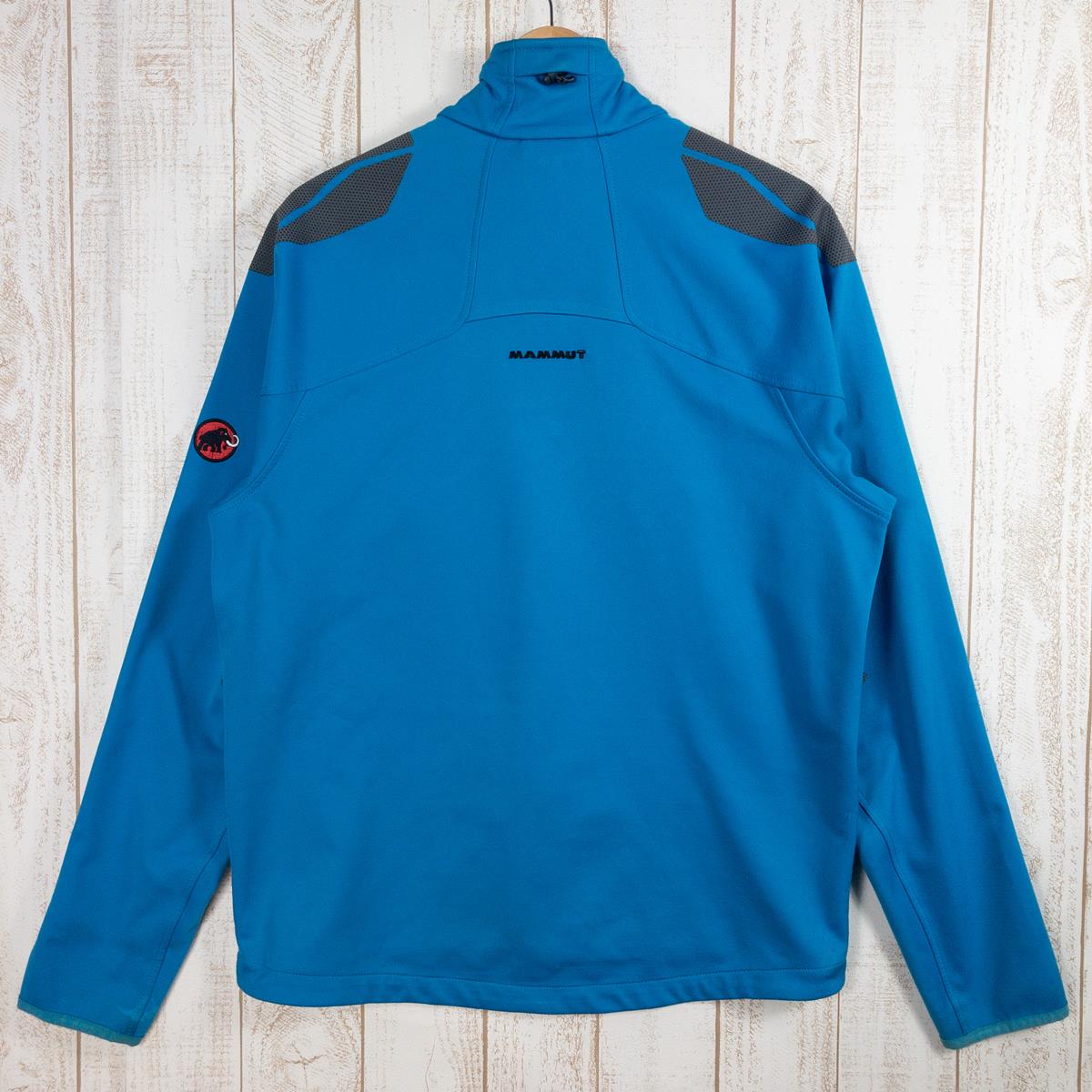 【MEN's L】 マムート アルティメイト アドバンスド ジャケット Ultimate Advanced Jacket ソフトシェル ウィンドストッパー MAMMUT 1010-09910 ブルー系