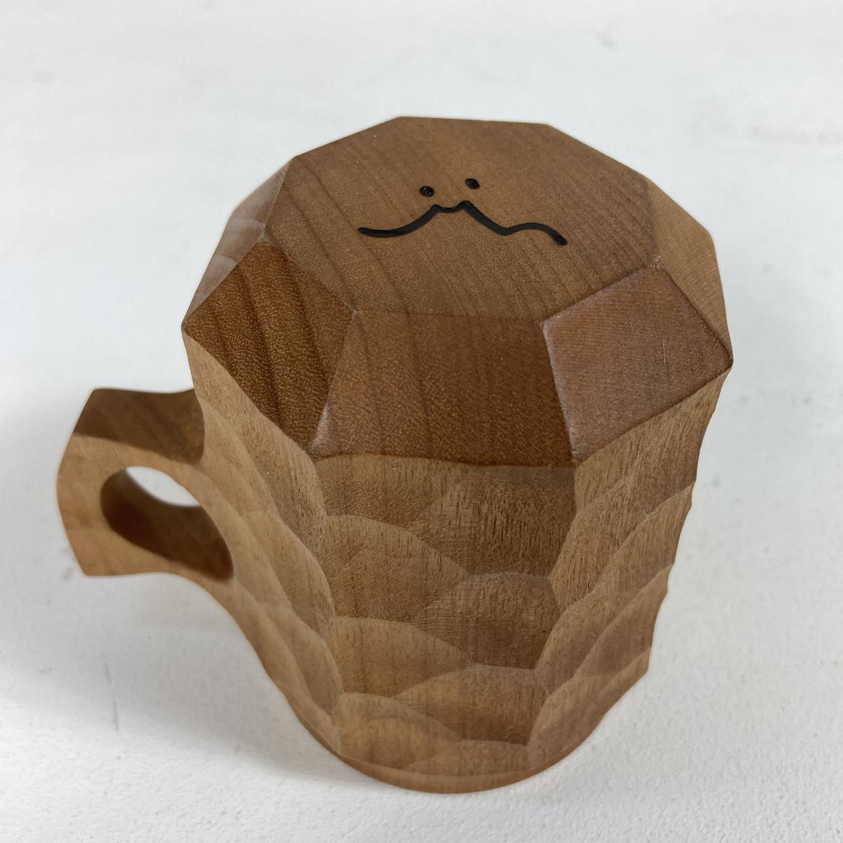 アキヒロウッドワークス ジンカップ L Jin Cup L 天然木 入手困難 Akihiro Woodworks Tabunoki ブラウン系