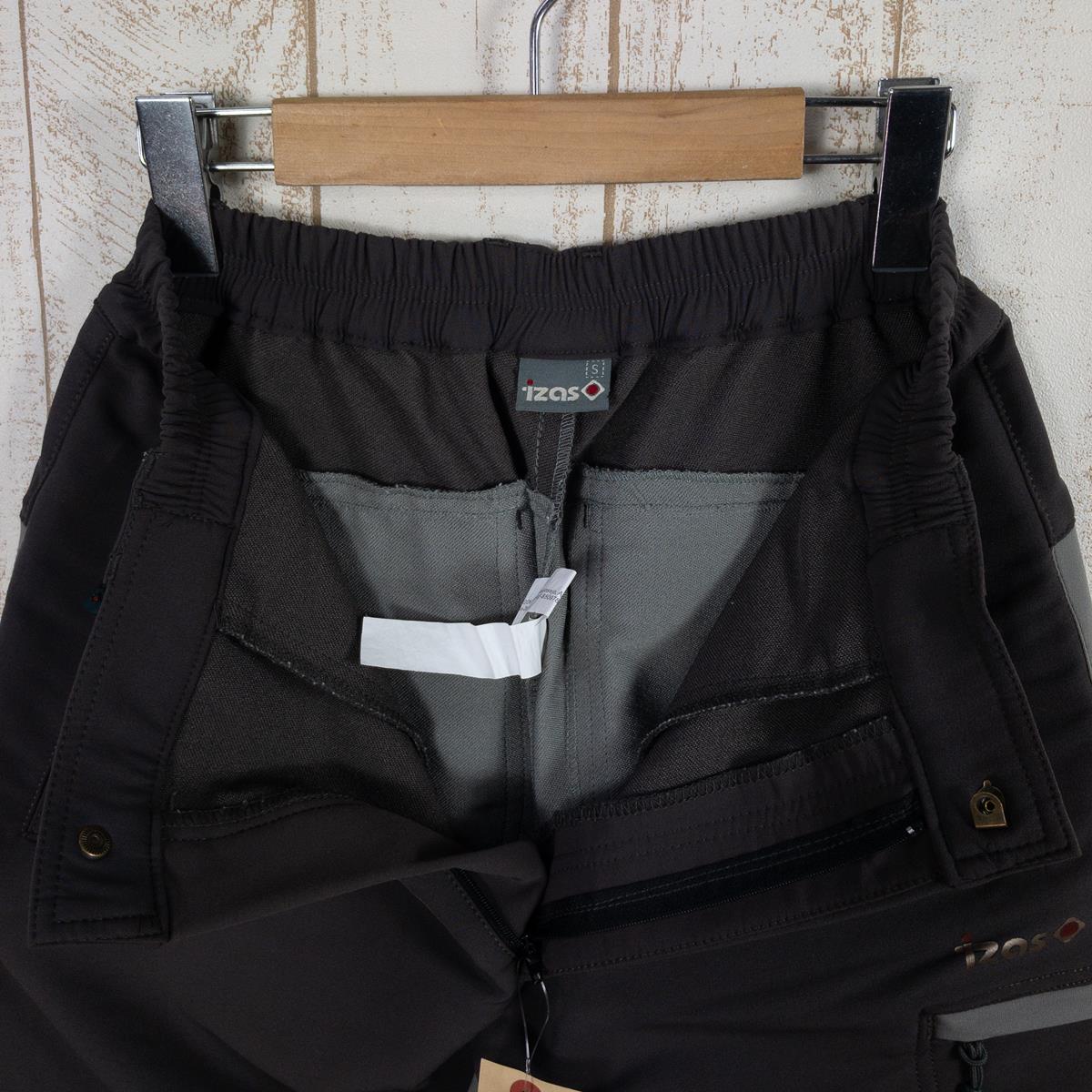 【MEN's S】 アイザス ストレッチ ソフトシェル パンツ Stretch Softshell Pants izas Brown / Grey ブラウン系