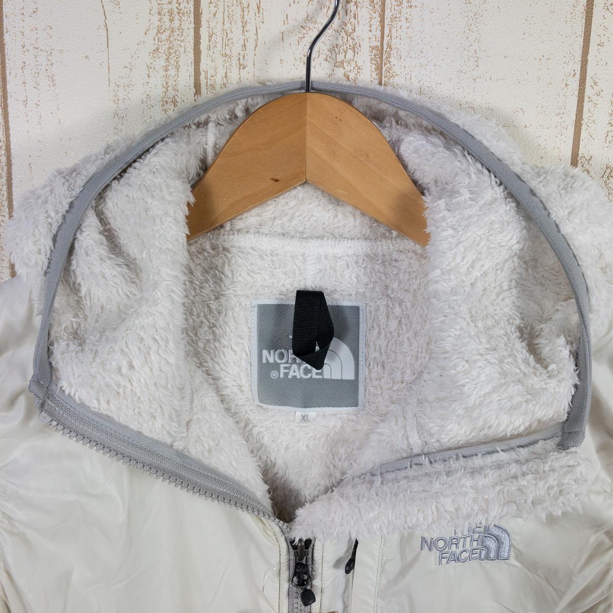 【WOMEN's XL】 ノースフェイス デナリ ベスト Denari Vest シェルパ フリース 光電子 フーディ フーデッド NORTH FACE NAW45004 ホワイト系