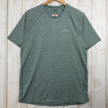 【Men's M グリーン系】 Patagonia ( パタゴニア ) リッジ フロー シャツ ポリエステル ウェア トップス インナー シャツ ショートスリーブTシャツ クルーネック 化繊 z00050214 化繊 ショートスリーブTシャツ クルーネック インナ - 【公式】2ndGEAR（セカンドギア）Webショップ【登山用品・アウトドア用品専門 買取販売店】